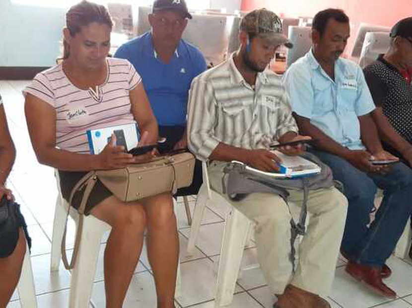 Aprendizaje CAPS-Nicaragua en TIC, Municipio Villanueva