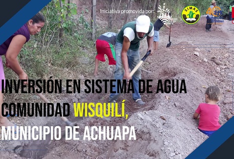 Personas Beneficiadas Comunidad Wisquilí, Achuapa