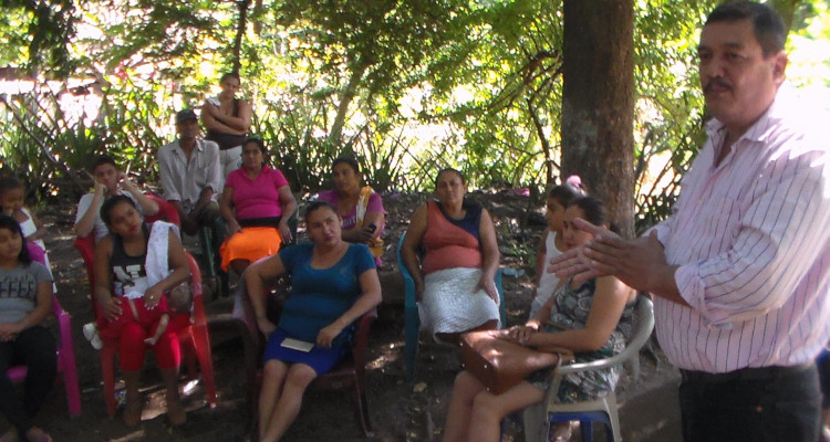 reunión de pobladores El Pellizco Central